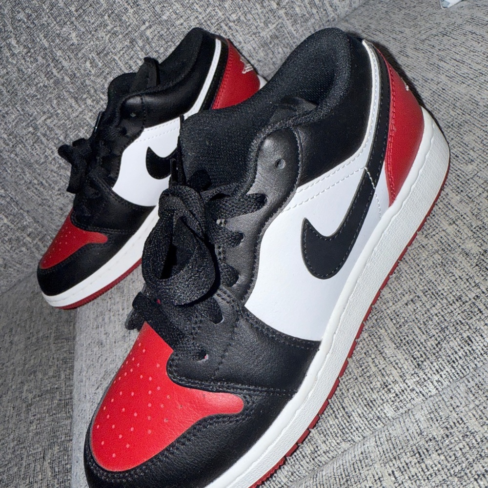 Nike Air Jordan Red and Black Sneakers